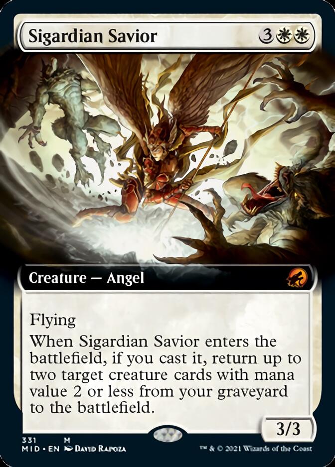 Sigardian Savior (Extended) [Innistrad: Midnight Hunt] | Fandemonia Ltd