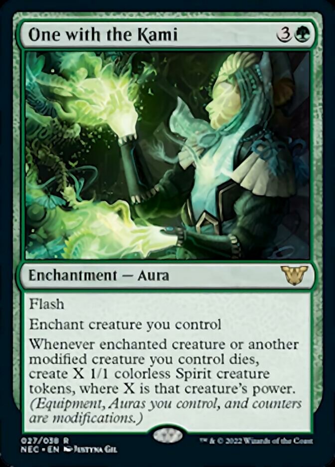 One with the Kami [Kamigawa: Neon Dynasty Commander] | Fandemonia Ltd