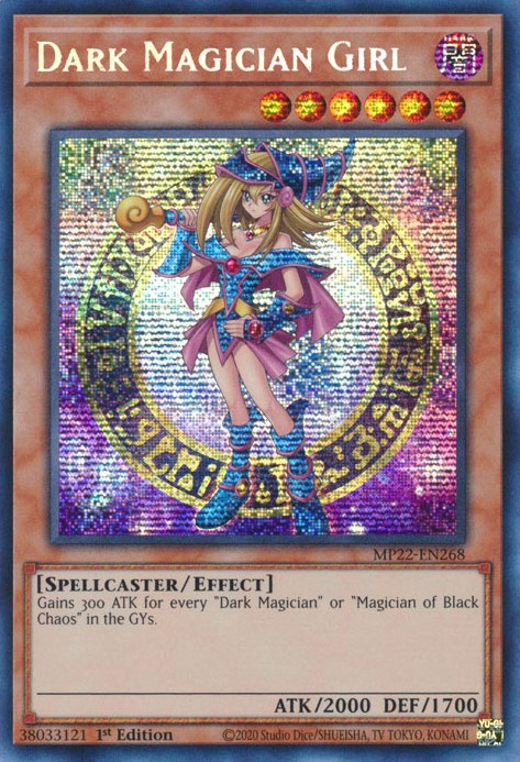 Dark Magician Girl [MP22-EN268] Prismatic Secret Rare | Fandemonia Ltd