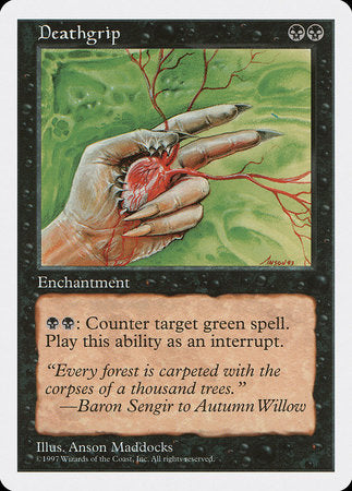 Deathgrip [Fifth Edition] | Fandemonia Ltd