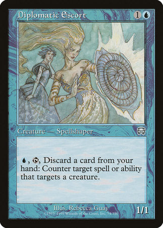 Diplomatic Escort [Mercadian Masques] | Fandemonia Ltd