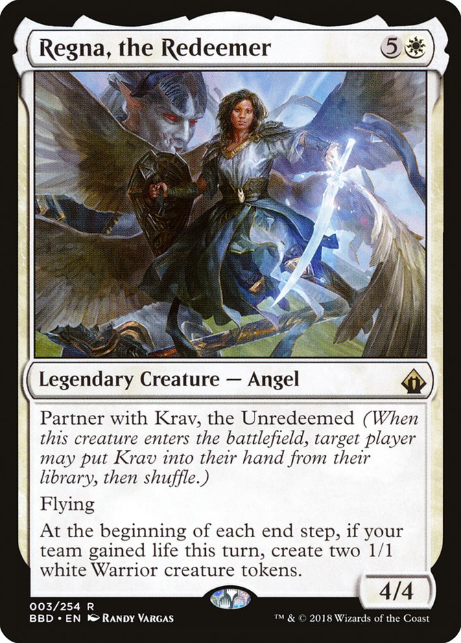 Regna, the Redeemer [Battlebond] | Fandemonia Ltd