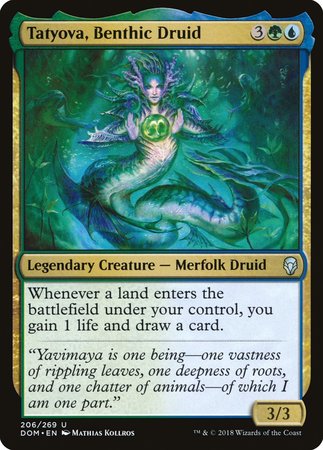 Tatyova, Benthic Druid [Dominaria] | Fandemonia Ltd