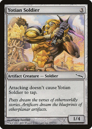 Yotian Soldier [Mirrodin] | Fandemonia Ltd