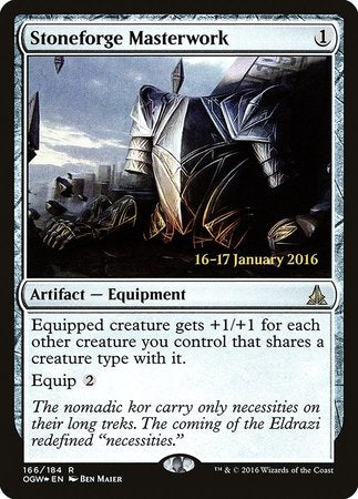 Stoneforge Masterwork [Oath of the Gatewatch Promos] | Fandemonia Ltd