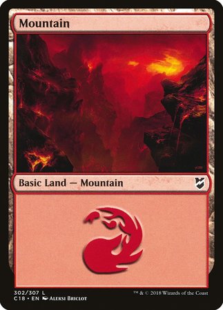 Mountain (302) [Commander 2018] | Fandemonia Ltd