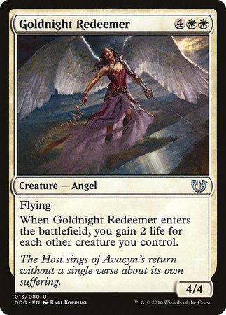 Goldnight Redeemer [Duel Decks: Blessed vs. Cursed] | Fandemonia Ltd