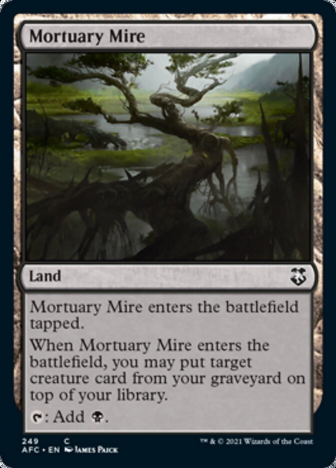Mortuary Mire [Dungeons & Dragons: Adventures in the Forgotten Realms Commander] | Fandemonia Ltd