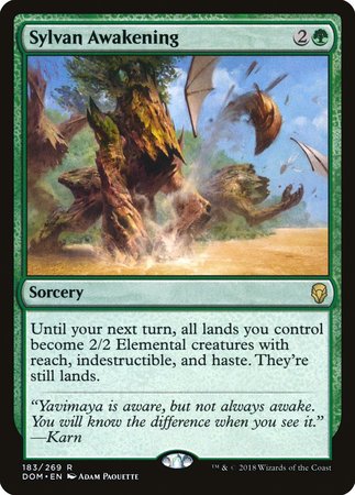Sylvan Awakening [Dominaria] | Fandemonia Ltd