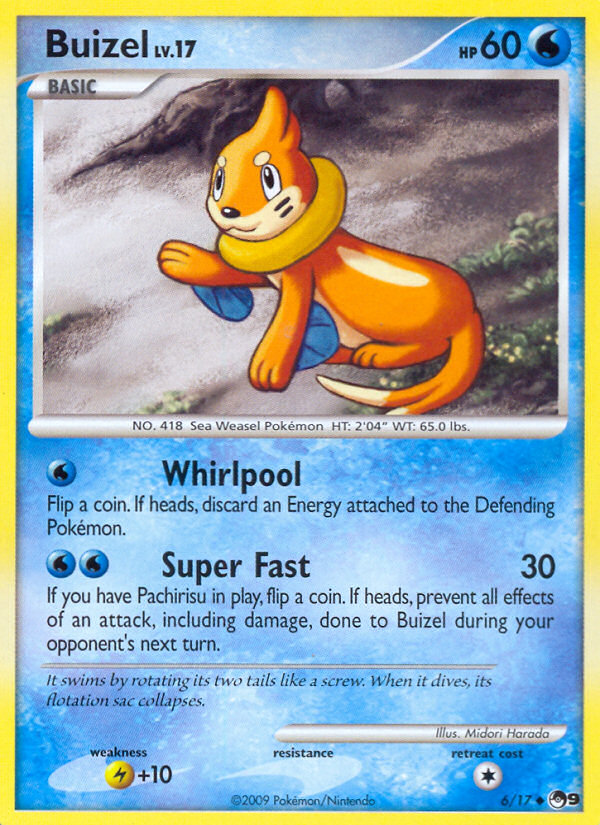 Buizel (6/17) [POP Series 9] | Fandemonia Ltd