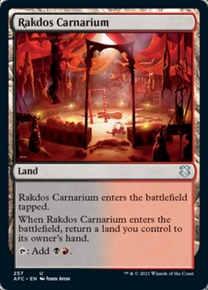 Rakdos Carnarium [Dungeons & Dragons: Adventures in the Forgotten Realms Commander] | Fandemonia Ltd