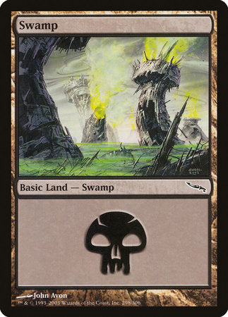 Swamp (298) [Mirrodin] | Fandemonia Ltd