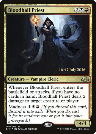 Bloodhall Priest [Eldritch Moon Promos] | Fandemonia Ltd