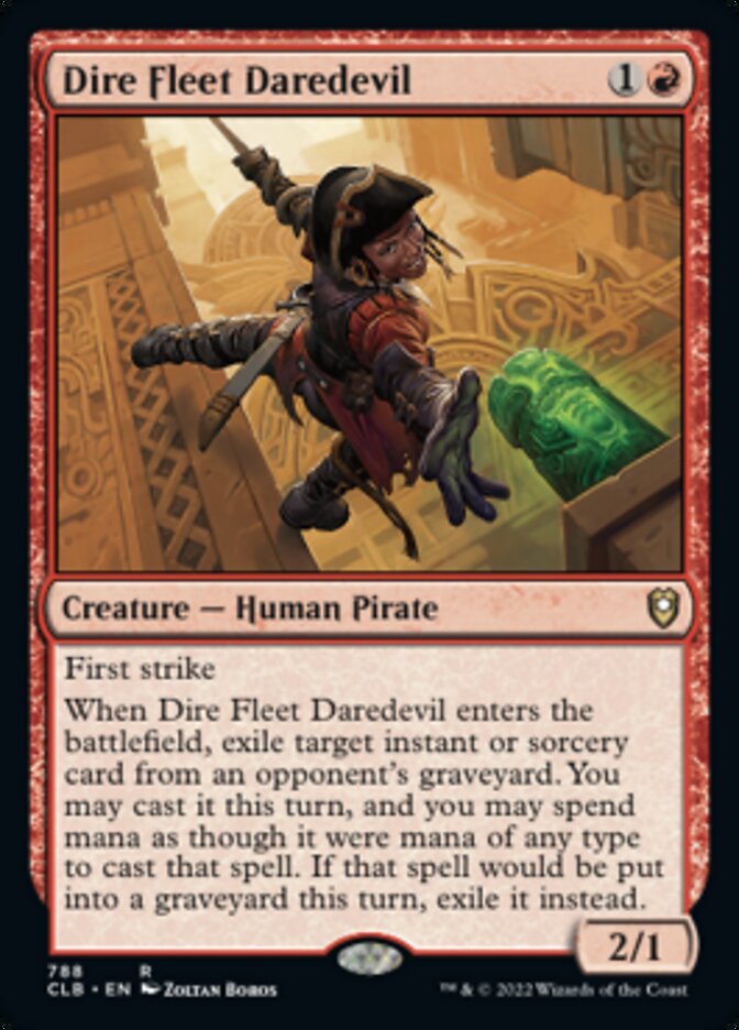 Dire Fleet Daredevil [Commander Legends: Battle for Baldur's Gate] | Fandemonia Ltd