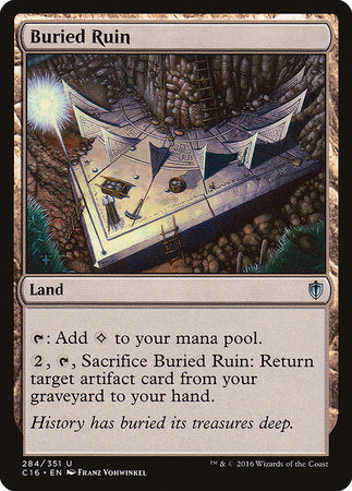 Buried Ruin [Commander 2016] | Fandemonia Ltd