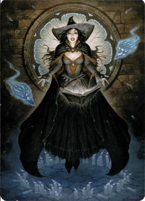 Tasha, the Witch Queen Art Card (76) [Commander Legends: Battle for Baldur's Gate Art Series] | Fandemonia Ltd
