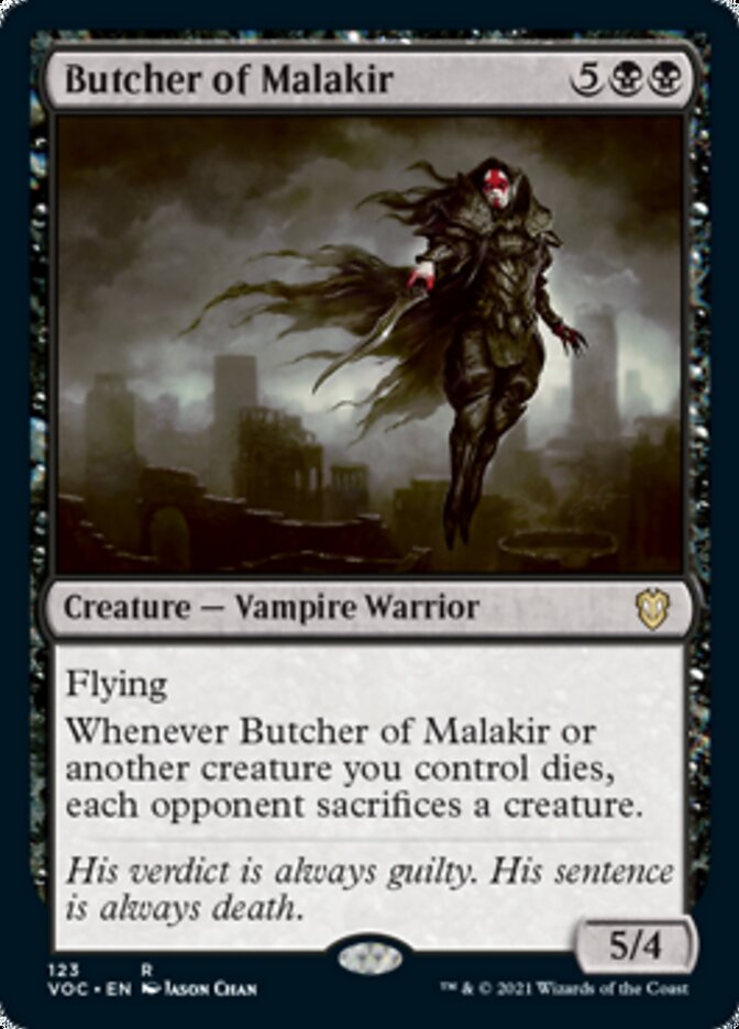 Butcher of Malakir [Innistrad: Crimson Vow Commander] | Fandemonia Ltd