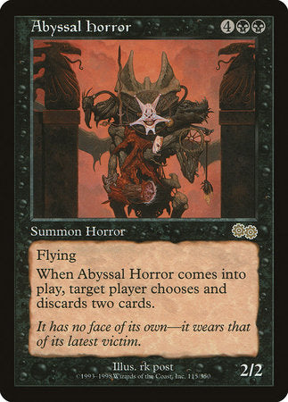 Abyssal Horror [Urza's Saga] | Fandemonia Ltd
