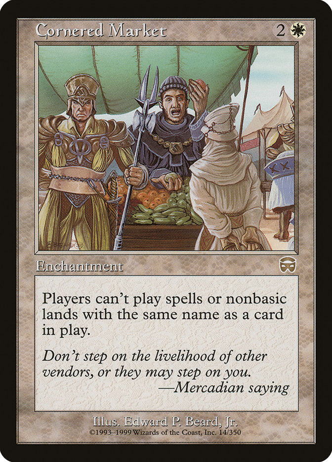 Cornered Market [Mercadian Masques] | Fandemonia Ltd