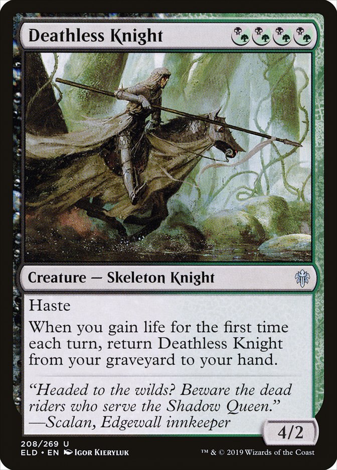 Deathless Knight [Throne of Eldraine] | Fandemonia Ltd