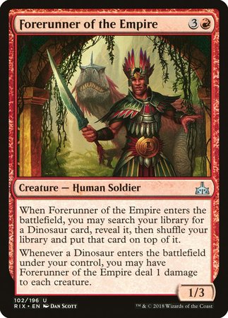 Forerunner of the Empire [Rivals of Ixalan] | Fandemonia Ltd