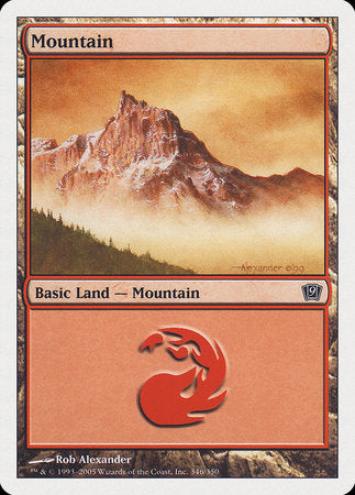 Mountain (346) [Ninth Edition] | Fandemonia Ltd