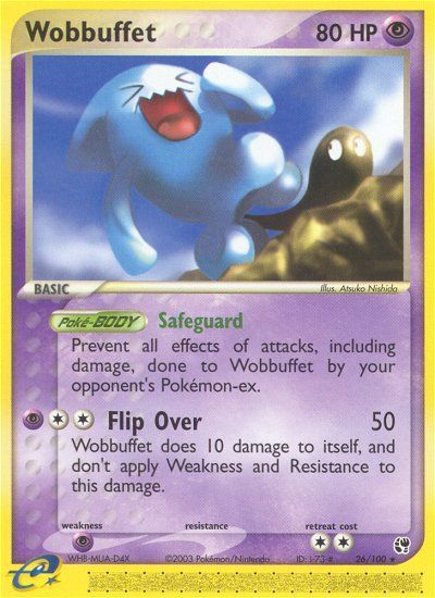 Wobbuffet (26/100) [EX: Sandstorm] | Fandemonia Ltd