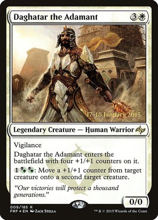 Daghatar the Adamant [Fate Reforged Promos] | Fandemonia Ltd