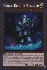 Noble Knight Bedwyr [NKRT-EN002] Platinum Rare | Fandemonia Ltd