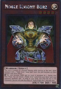 Noble Knight Borz [NKRT-EN009] Platinum Rare | Fandemonia Ltd