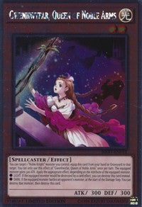 Gwenhwyfar, Queen of Noble Arms [NKRT-EN012] Platinum Rare | Fandemonia Ltd