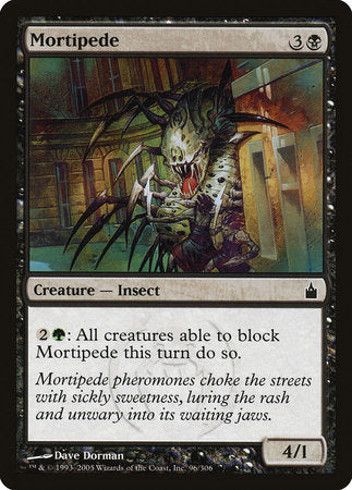 Mortipede [Ravnica: City of Guilds] | Fandemonia Ltd