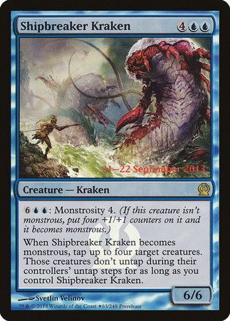 Shipbreaker Kraken [Theros Promos] | Fandemonia Ltd