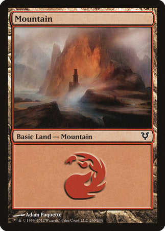 Mountain (240) [Avacyn Restored] | Fandemonia Ltd