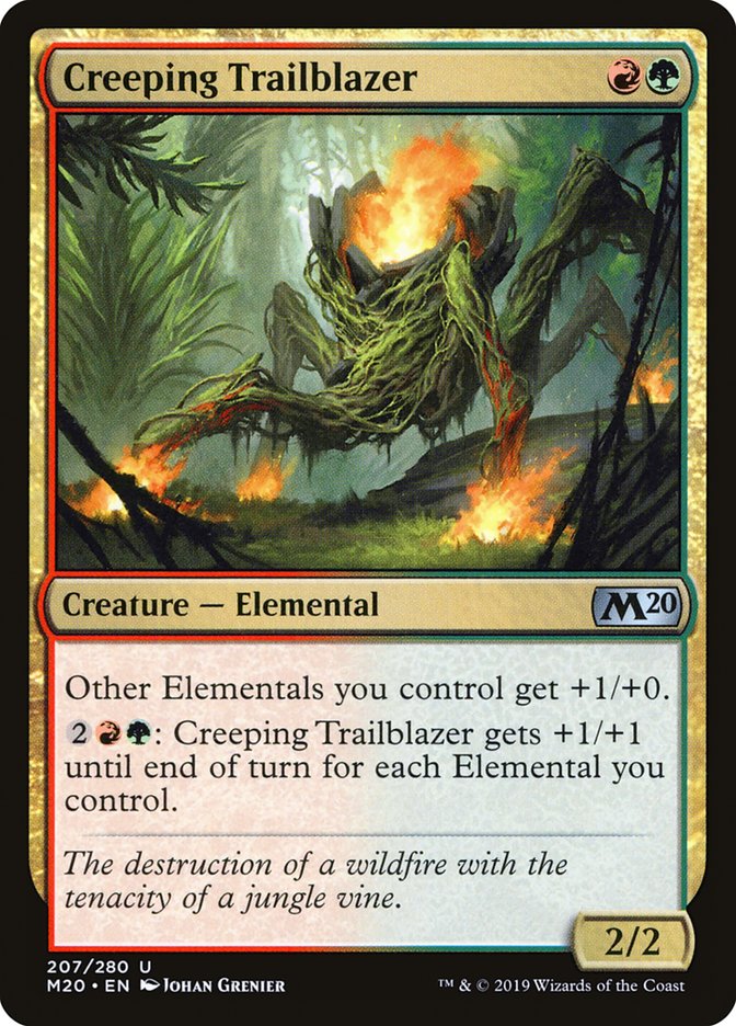 Creeping Trailblazer [Core Set 2020] | Fandemonia Ltd