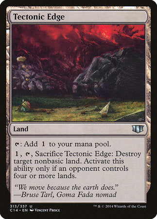 Tectonic Edge [Commander 2014] | Fandemonia Ltd