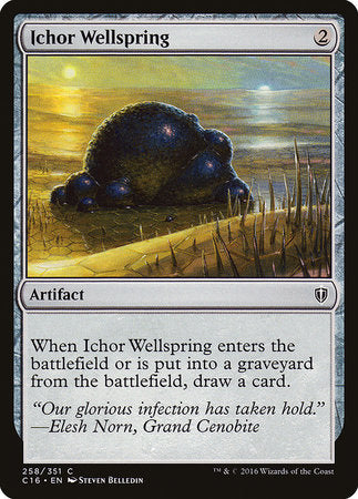 Ichor Wellspring [Commander 2016] | Fandemonia Ltd
