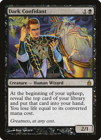 Dark Confidant [Ravnica: City of Guilds] | Fandemonia Ltd