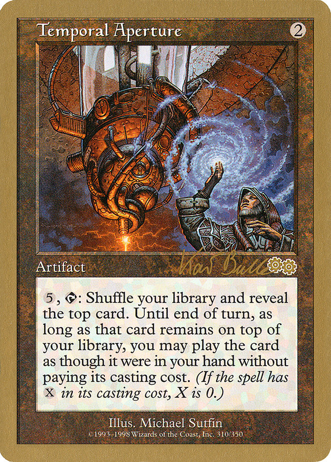 Temporal Aperture (Kai Budde) [World Championship Decks 1999] | Fandemonia Ltd