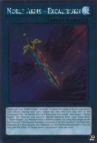 Noble Arms - Excaliburn [NKRT-EN023] Platinum Rare | Fandemonia Ltd