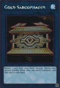 Gold Sarcophagus [NKRT-EN041] Platinum Rare | Fandemonia Ltd