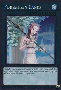 Forbidden Lance [NKRT-EN042] Platinum Rare | Fandemonia Ltd