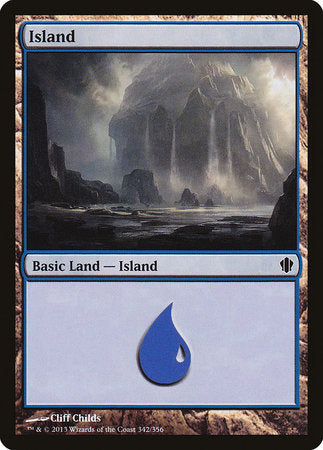 Island (342) [Commander 2013] | Fandemonia Ltd