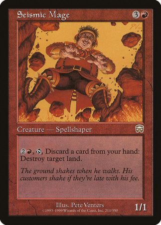 Seismic Mage [Mercadian Masques] | Fandemonia Ltd