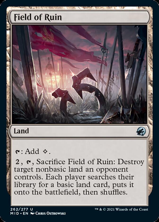 Field of Ruin [Innistrad: Midnight Hunt] | Fandemonia Ltd