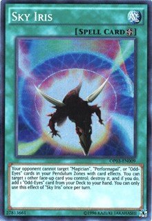 Sky Iris [OP03-EN009] Super Rare | Fandemonia Ltd