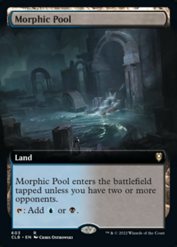 Morphic Pool (Extended Art) [Commander Legends: Battle for Baldur's Gate] | Fandemonia Ltd