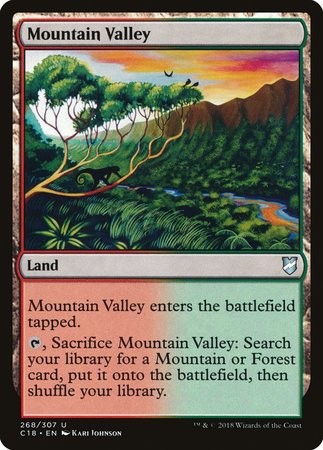 Mountain Valley [Commander 2018] | Fandemonia Ltd