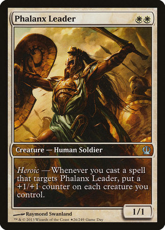Phalanx Leader [Theros Promos] | Fandemonia Ltd