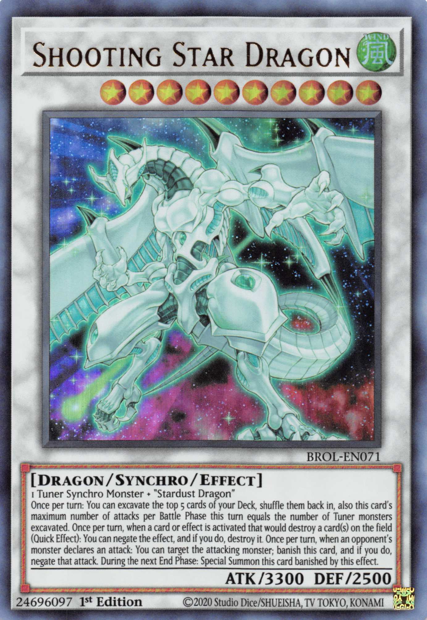 Shooting Star Dragon [BROL-EN071] Ultra Rare | Fandemonia Ltd